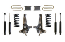 Maxtrac K883063A-6 - 98-00 Ford Ranger 2WD 6 Cyl w/Coil Susp. (Non Stabilitrak) 6in/3in Spindle Lift Kit