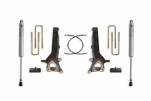 Maxtrac K885342F - 04-18 Nissan Titan 2WD 4in/2in MaxPro Elite Spindle Lift Kit w/FOX Shocks