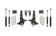 Maxtrac K883053C - 01-09 Ford Ranger 2WD w/Torsion Bar Susp. (Non Stabilitrak) 5in/3in Spindle Lift Kit