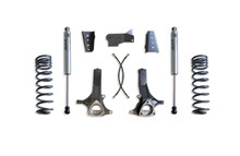 Maxtrac K882443F - MAX TRAC SUSPENSION'S KIT#  IS A COMPLETE 4.5" LIFT KIT INCLUDING SPINDLES, EXTENDED BRAKE LINES, REAR COILS, TRAC BAR BRACKET, SWAY BAR BRACKETS & FOX 2.0 PERFORMANCE SERIES REAR SHOCKS