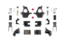 Maxtrac KS331324M - 14-16 GM C/K1500 2WD/4WD w/Cast Steel Susp. & Magneride 2in/4in Lowering Spindle Kit