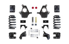 Maxtrac KS331546-8M - 14-16 GM C/K1500 2WD/4WD Extended/Crew Cab w/Cast Steel & Magneride 4in/6in Lowering Kit