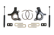 Maxtrac KS881332 - 07-16 GM C1500 2WD w/Cast Steel Susp. 3in/1in Spindle Lift Kit w/ Shocks