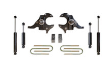 Maxtrac KS330123 - 82-04 Chevrolet S10 2WD 2in/3in Lowering Spindle Kit