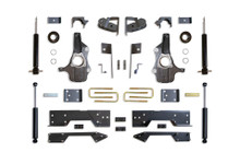 Maxtrac KS331946S - 19-22 Chevy Silverado 1500 4in F 6in R Lowering Kit