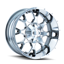 Mayhem 8015-8956C18 - 8015 Warrior 18x9 / 5x114.3 BP / 18mm Offset / 87mm Hub Chrome Wheel