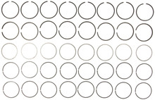 Mahle 40141CP.040 - Rings Buick 364 Eng 57-61 Chevy 348/396/400/402 Engs 58-61 Chevy Trk 348 Moly Ring Set