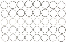 Mahle 40849CP.030 - Rings Buick 307Y 5.0L 350BHJX 5.7L Engs 68-88 Cad 307 9 5.0L Eng Moly Ring Set