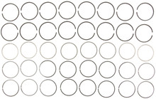 Mahle 40451 - Rings Buick 301/350 Eng 77-79 Checker 327/350 Eng 69-79 Chevy 302/327/350 Chrome Ring Set