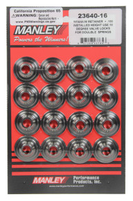 Manley 23640-16 - Spring Retainer, RET-TI 10 DEG 1.625 DBL