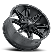 Mayhem 8090-7956MB18 - Offroad Wheels Rampage 8090 MB 17x9 Black 18 Off Set 5 Lug 5.71 BSM 87 Bore 114.3 Bolt Circle Cast Aluminum