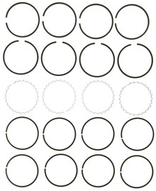 Mahle 4007 - Rings Jeep 134 Eng 39-73 Chrome Ring Set