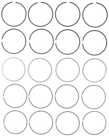 Mahle 41495CP - Rings Ford 140 2.3L Eng 85-94 Chrome Ring Set