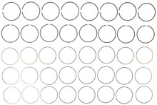 Mahle 41497CP.060 - Rings Ford 302 5.0L Eng 86-94 Moly Ring Set