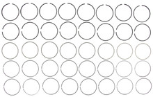 Mahle 41616CP.020 - Rings GMC Pass 350 5.7L Eng 1990-94 Moly Ring Set