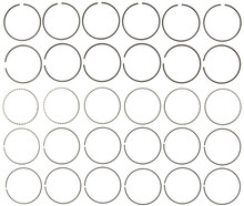 Mahle 41473CP.040 - Rings GMC Pass 173 2.8L Eng 87-89 189 3.1L Eng 88-93 GMC Trk 189 3.1L Moly Ring Set