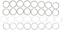 Mahle 41548.020 - Rings Ford Trk 444 7.3L Indirect Inj Navistar V8 4.110in Bore Diesel Eng Moly Ring Set