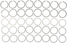 Mahle 41107CP.020 - Rings Ford Trk 359/361/389/391 Engs 74-79 Chrome Ring Set