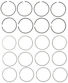 Mahle 41591CP - Rings Isuzu 2254cc 2.3L 4ZD1 Eng 86-93 Chrome Ring Set