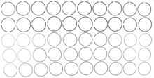 Mahle 41863CP.020 - Rings Dodge Trk 8.0L V-10 Eng 1994-2002 VIN Code W Moly Ring Set
