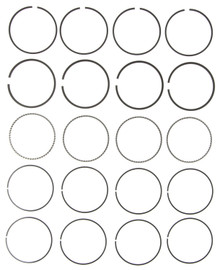 Mahle 41724 - Rings Ford Pass 122 2.0L DOHC Zetec 1995-2003 Contour/Mystique/Escort ZX2 Moly Ring Set