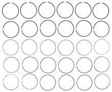 Mahle 41855CP.020 - Rings ChryPass 2.7L V6 165 Eng 1998-2000 Moly Ring Set