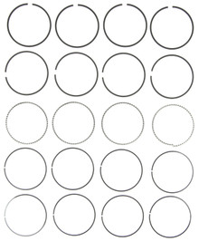 Mahle 41851CP.040 - Rings Chry 121cc 2.0L SOHC L4 16 Valve Vin C 1995-99 121cc 2.0L DOHC Chrome Ring Set