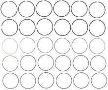 Mahle 41856CP.020 - Rings Chrysler 3.5L 6 Cyl VIN F 1996-97 VIN G 1998-2002 Moly Ring Set