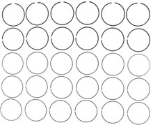 Mahle 41786 - Rings GMC Pass 262 4.3L Eng 96-99 GMC Trk 262 4.3L Eng 96-99 Moly Ring Set