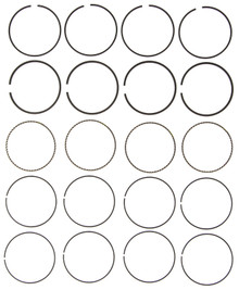 Mahle 41697 - Rings GMC Pass 98 1.6L 108 1.8L Engs 1993-95 Toyota Chrome Ring Set