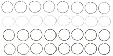 Mahle 41768.030 - Rings Ford Trk 445 7.3L Turbo Diesel DI Navistar 94-97 Moly Ring Set