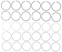 Mahle 41873CP.030 - Rings GM 3.4L 6 CYL 24 VALVE 1996-2000 VIN T 2003 Moly Ring Set