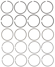 Mahle 41817 - Rings Mitsubishi 1834cc Eng 1992-95 Chrome Ring Set