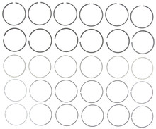 Mahle 41870CP.030 - Rings Jeep 4.0L 242 L6 Eng 1996-2002 Dodge Trk 4.0L 242 L6 Eng 1996+ Moly Ring Set