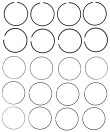 Mahle 41869CP.030 - Rings Jeep 2.5L 150 L4 Eng VIN Code P 1996-2002 Dodge Trk 2.5L 150 L4 Moly Ring Set