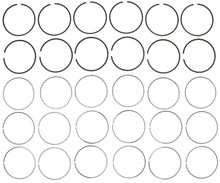 Mahle 41690 - Rings Isuzu 3165cc 3.2L 6VD1 Eng 92-97 Chrome Ring Set
