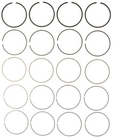 Mahle 42095CP - Rings Ford Duratec 3.0L w/2.5MM Oil 2000-2010 M8576KM - M8600KM SUV12 Moly Ring Set