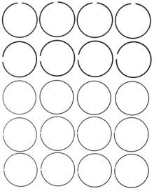 Mahle 42077CP.020 - Rings Ford 2.3L DOHC Duratech 2001-2006 Vin Z D Chrome Ring Set