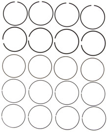 Mahle 42077CP - Rings Ford 2.3L DOHC Duratech 2001-2006 Vin Z D Chrome Ring Set