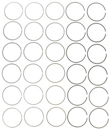 Mahle 42081CP.020 - Rings Ford 3.5L Duratec D35 DOHC V6 2006 - Up .50MM Oversize Moly Ring Set