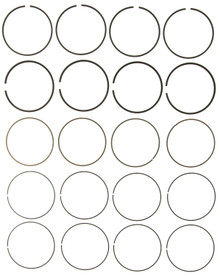 Mahle 42110CP.010 - Rings Chrysler 1.8L / 2.0L DOHC World / GEMA Engine 2007 - 2010 Chrome Ring Set