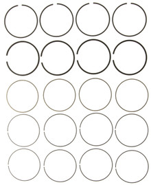 Mahle 42086CP.020 - Rings Chrysler 2.4L Turbo L4 Vin E 2004-2008 w/ 2.5MM Oil Ring Chrome Ring Set