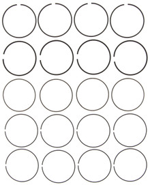 Mahle 42144CP - Rings Toyota 1.3L / 1.5L 2NZFE / 1NZFE 2000-2005 Echo Prius GNS Top Ring Plain Ring Set