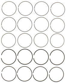 Mahle 42138CP.040 - Rings Satrun 1.9L 1999 - 2002 Vin 7 8 with 2.5MM Oil Ring Moly Ring Set