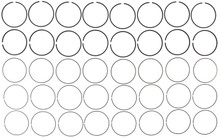 Mahle 41930CP - Rings GMC Pass 4.6L V8 Northstar 2000-2002 Moly Ring Set