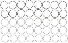 Mahle 41930CP.010 - Rings GMC Pass 4.6L V8 Northstar 2000-2002 Moly Ring Set