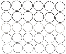 Mahle 42087CP.020 - Rings Honda 3.0L J30A1 1997-1998 Chrome Ring Set