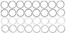 Mahle 41940.030 - Rings Ford Trk 6.0L 363 CID Powerstroke Turbo Diesel 2003-2004 Moly Ring Set
