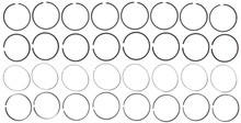 Mahle 41940.010 - Rings Ford Trk 6.0L 363 CID Powerstroke Turbo Diesel 2003-2004 Moly Ring Set