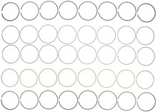 Mahle 42156CP.020 - Rings Chrysler 6.4L Hemi Apache Engine 2011 - up Moly Ring Set